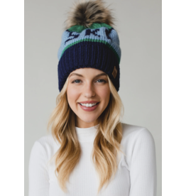 Panache Apparel Ski Pom Hat