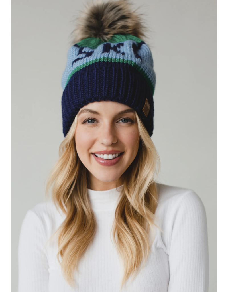 Panache Apparel Panache Apparel Ski Pom Hat