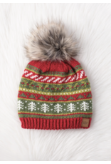 Panache Apparel Panache Apparel Christmas Pom Hat