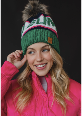 Panache Apparel Ski Bum Pom Hat