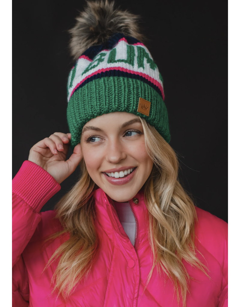 Panache Apparel Panache Apparel Ski Bum Pom Hat