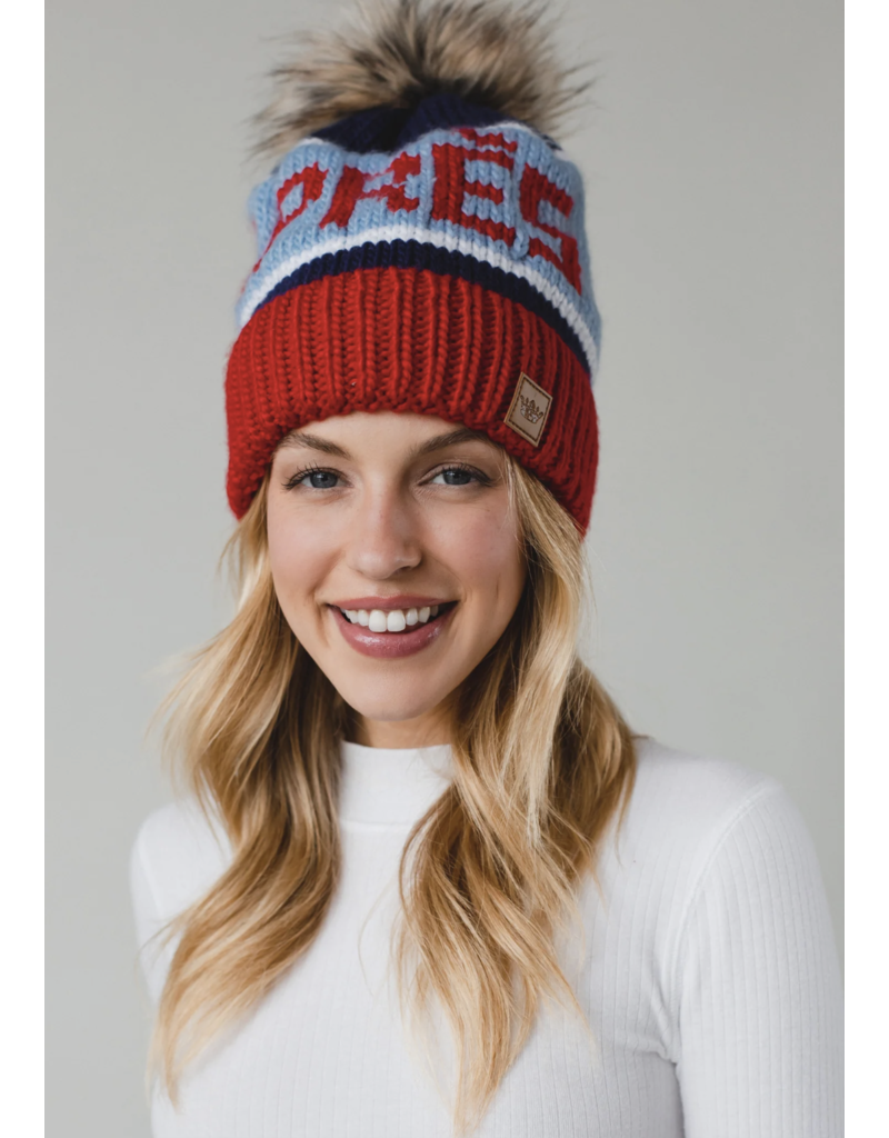 Panache Apparel Panache Apparel Apres Pom Hat