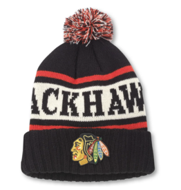 American Needle Pillow Line Knit Blackhawks Hat