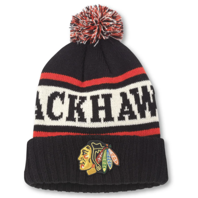American Needle Pillow Line Knit Blackhawks Hat