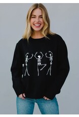 Panache Apparel Panache Apparel Dancing Skeletons Sweater