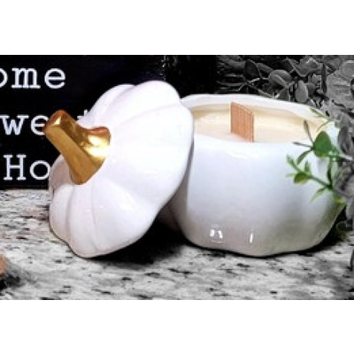 Zen Candle 8 oz Pumpkin Soy Wax Candle