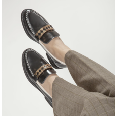 All Black All Black Clip & Stitch Loafer