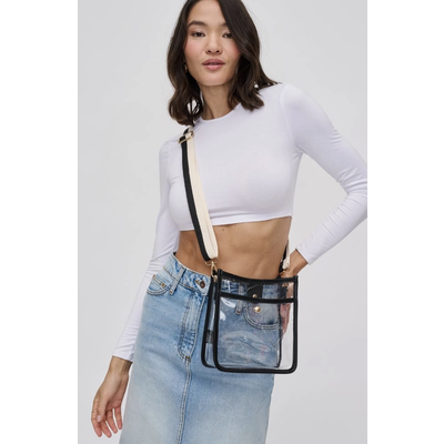 Urban Expressions Beckham Clear Stadium Event Crossbody