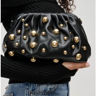 Urban Expressions Carey Studded Clutch