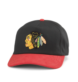 American Needle Burnett Blackhawks Hat