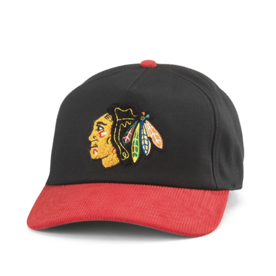 American Needle Burnett Blackhawks Hat