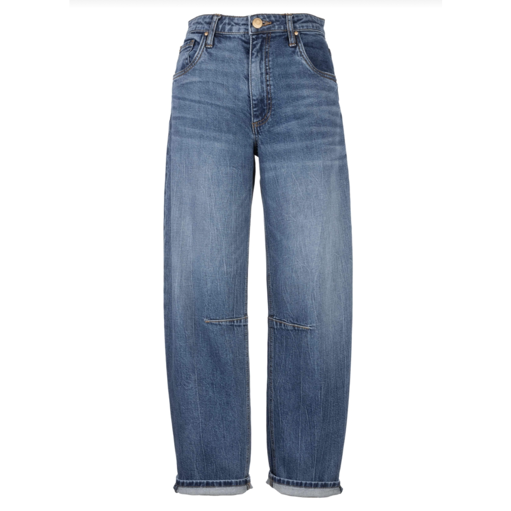 KUT Kut Ashley High Rise Slouchy Barrel Jean