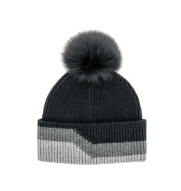 Mitchie's Matchings Cashmere Blend 3 Tone Beanie