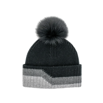 Mitchie's Matchings Cashmere Blend 3 Tone Beanie