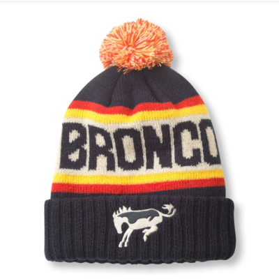 American Needle Bronco Pillow Line Knit Hat