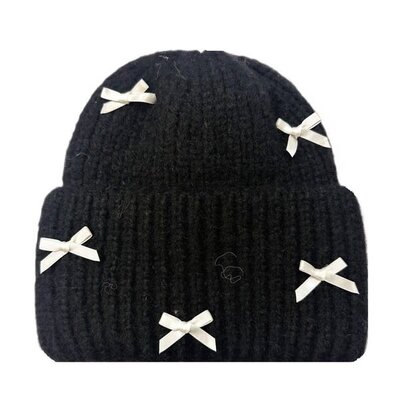 ILLord Ribbon Bow Beanie