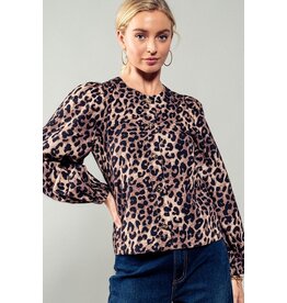 Trend Notes Untamed Elegance Buttoned Top