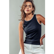 Trend Notes Trend Notes Structure Knit Tank Top