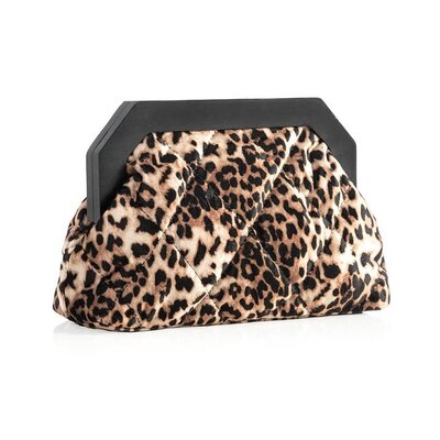 Shiraleah Bailey Leopard Clutch
