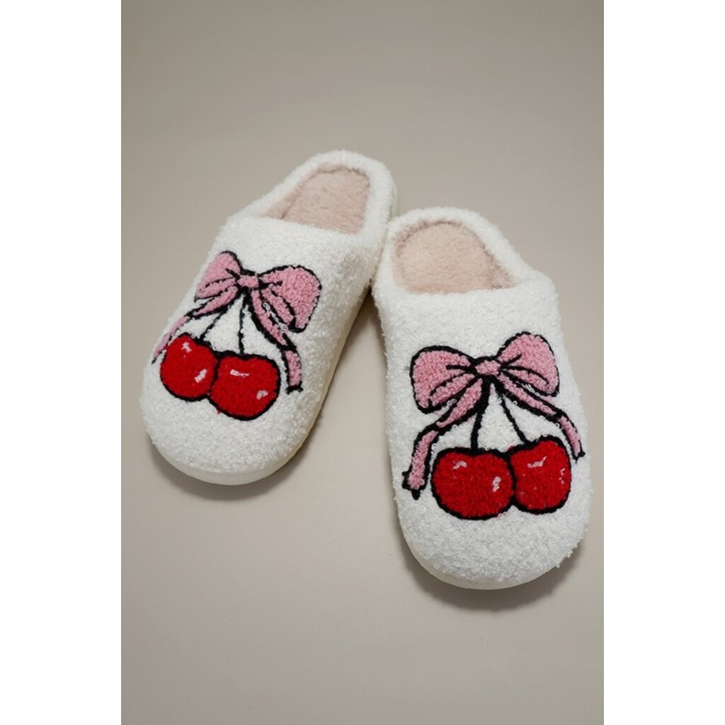 Josslyn Josslyn Novelty Plush Holiday Slippers