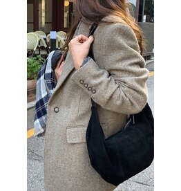 Swan Madchen Suede Cloud Shoulder Bag