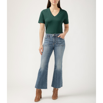 JAG Kait Mid Rise Kick Flare Jean