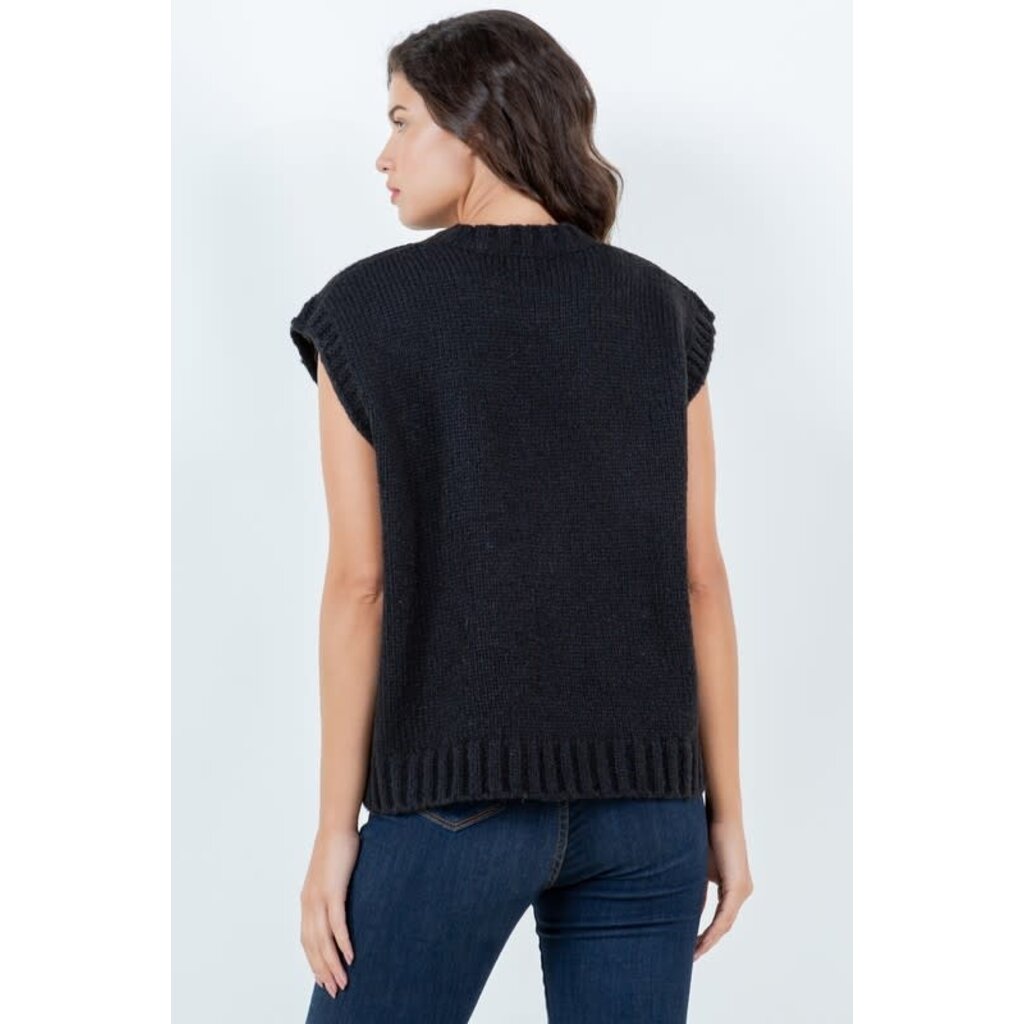 Dreamers Dreamers Kiss Me Sweater Vest
