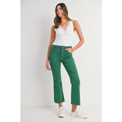 Just Black Denim Tonal Crop Flare Jean