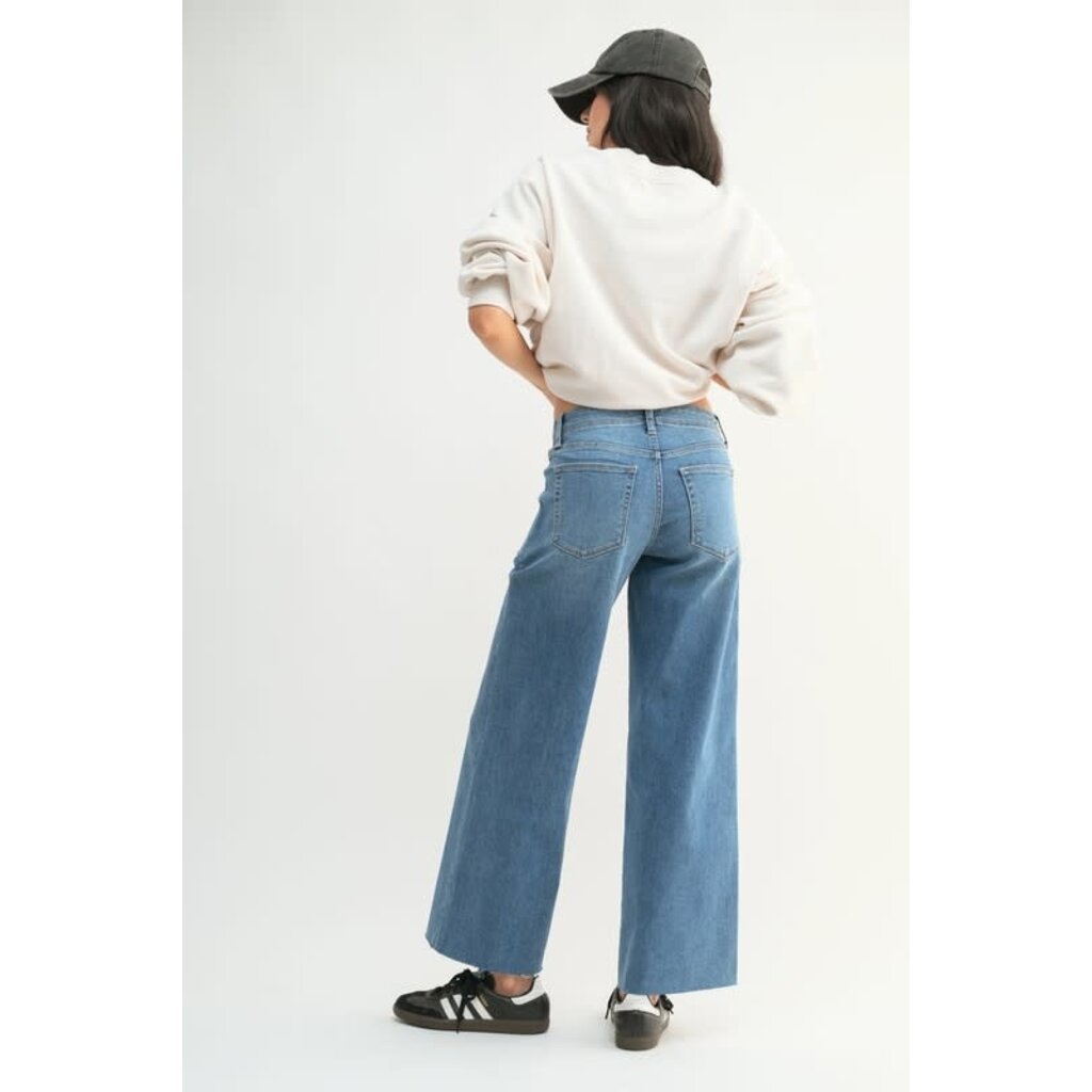 Just Black Denim Just Black Denim Utility Slim Wide Leg Pant