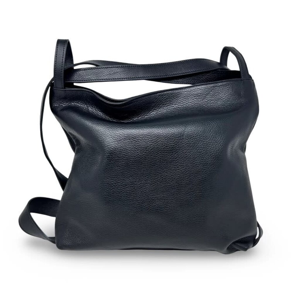 German Fuentes German Fuentes Tote and Backpack Leather Handbag