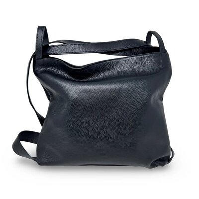 German Fuentes Tote and Backpack Leather Handbag