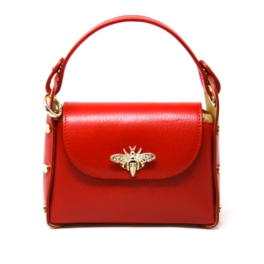 German Fuentes German Fuentes Leather Bee Bag