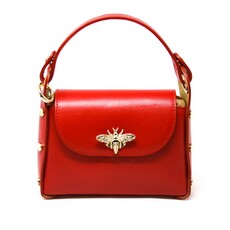 German Fuentes German Fuentes Leather Bee Bag