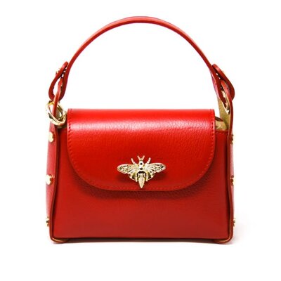 German Fuentes Leather Bee Bag