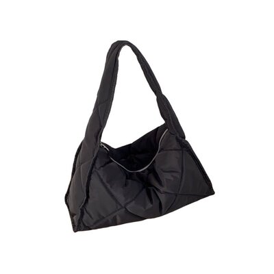 Peace Love Fashion Quilted Puffer Shoulder Bag
