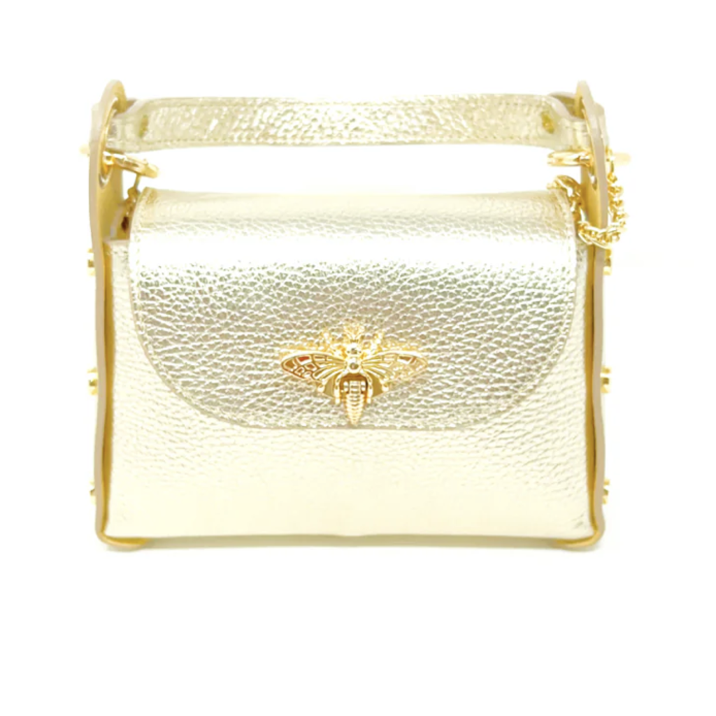 German Fuentes German Fuentes Leather Bee Bag