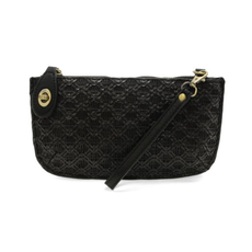 Joy Susan Joy Susan Lattice Woven Mini Crossbody Wristlet