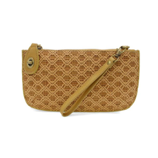 Joy Susan Joy Susan Lattice Woven Mini Crossbody Wristlet