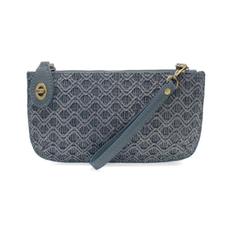 Joy Susan Joy Susan Lattice Woven Mini Crossbody Wristlet