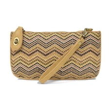 Joy Susan Joy Susan Straw Mini Crossbody Wristlet Clutch