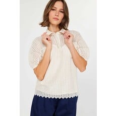 Current Air Current Air Lace Shirt Blouse