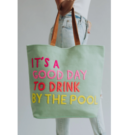 Panache Apparel Drink By The Pool Tote Bag