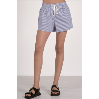 Elan Chiara Navy Stripe Short