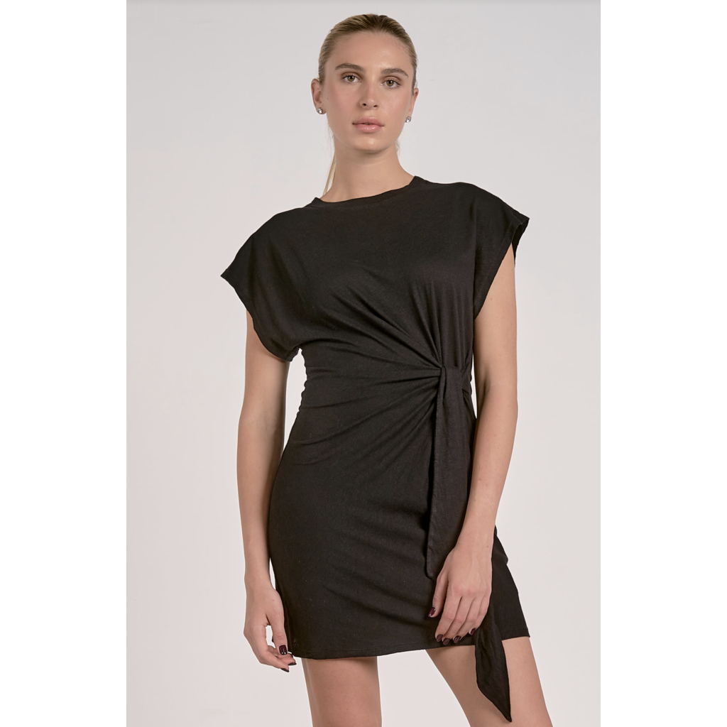 Elan Elan Black Twist Dress