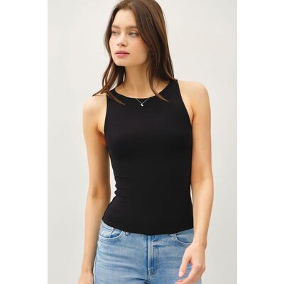 Be Cool Basic Boat Neck Tank