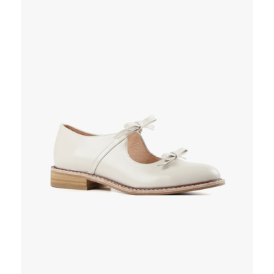 All Black Bow Bow Guy Oxford Shoe