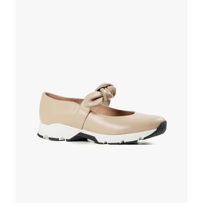 All Black Big Bow Mary Jane Shoe