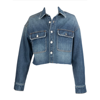 KUT Lana Jacket with Patch Flap Front Pockets
