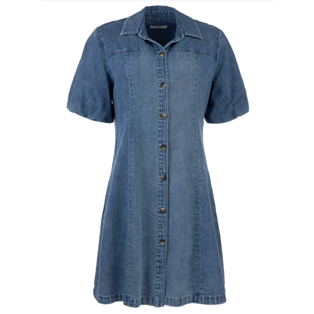 KUT Kut Blanca Short Sleeve Dress