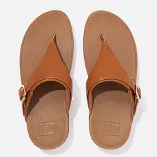 FITFLOP FitFlop Lulu Resin Buckle Leather Toe Post Sandal